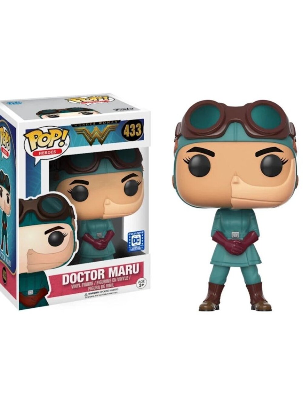 Funko POP! Heroes DC Comics Wonder Woman Doctor Maru #433 Vinyl Figure BRAND NEW